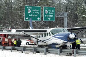 Highway Emergency Landing Virginia