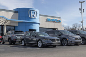 Honda Motor car and SUV dealership. Honda manufactures among the most reliable cars in the world.
