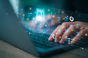 AI or Artificial intelligence concept