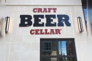 Craft beer blur