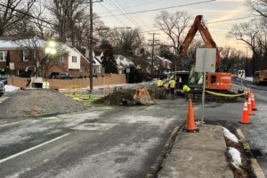 Pete water main break