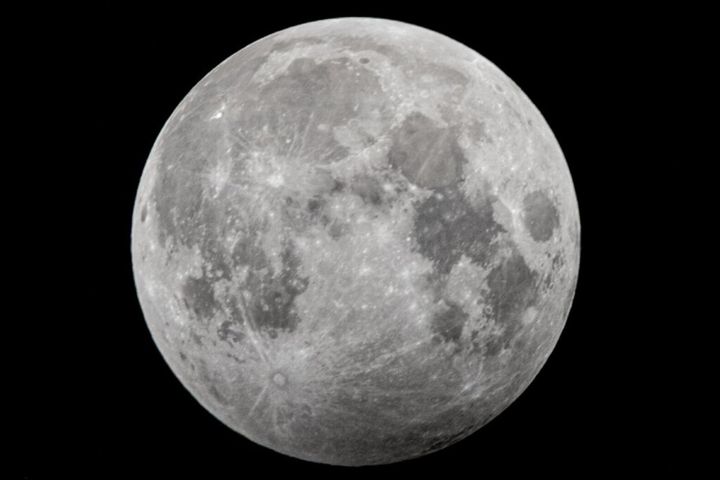 The moon