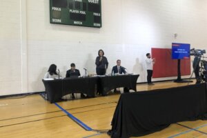 Muriel Bowser speaks at public safety summit