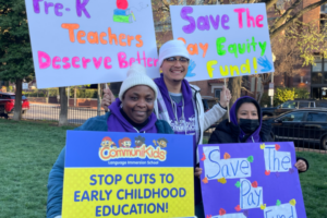 Child care rally