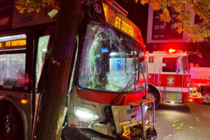 Metro bus crash