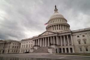 U.S. Capitol Building East Side Washington, D.C. Winter Day