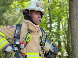 Fairfax County Fire and Rescue Battalion Chief Felicia Barnes