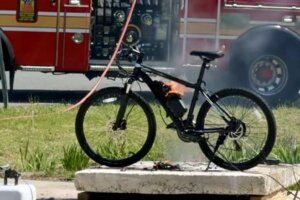 Battery fire