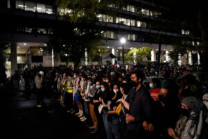 George Washington University Students Continue To Protest Against The War In Gaza