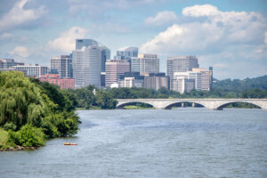 Arlington Skyline and River
