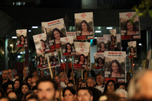 TOPSHOT ISRAEL PALESTINIAN CONFLICT HOSTAGES