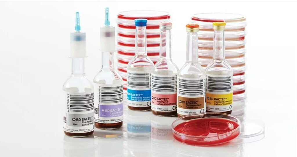 Blood culture vials