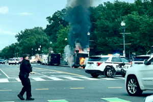 Food truck fire