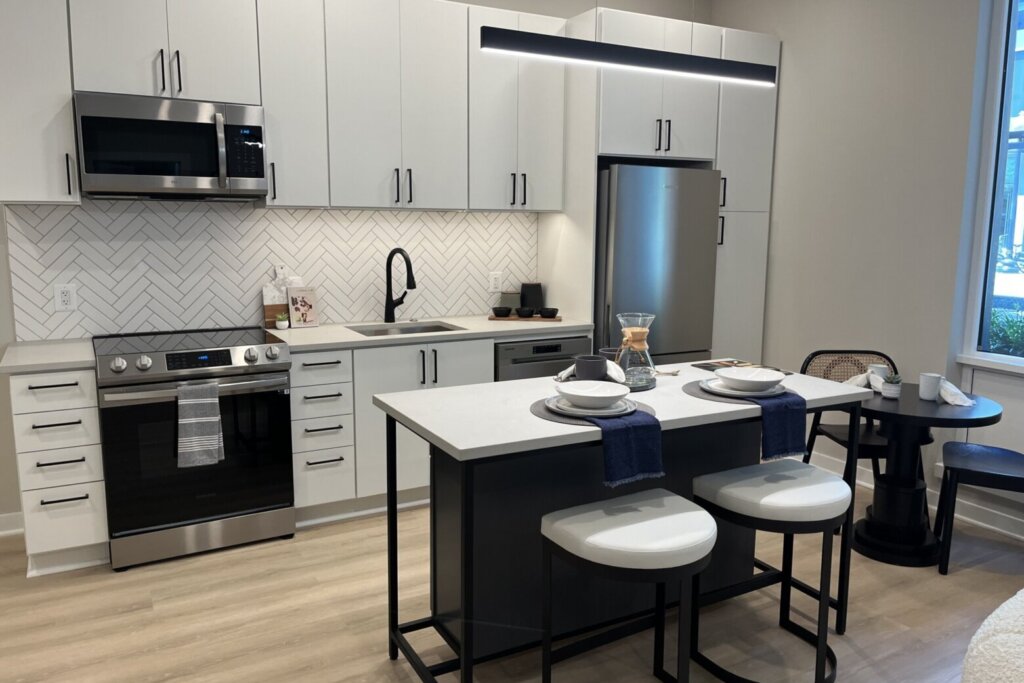 Kitchen apartment complex