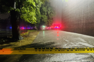 Scene of deadly shooting