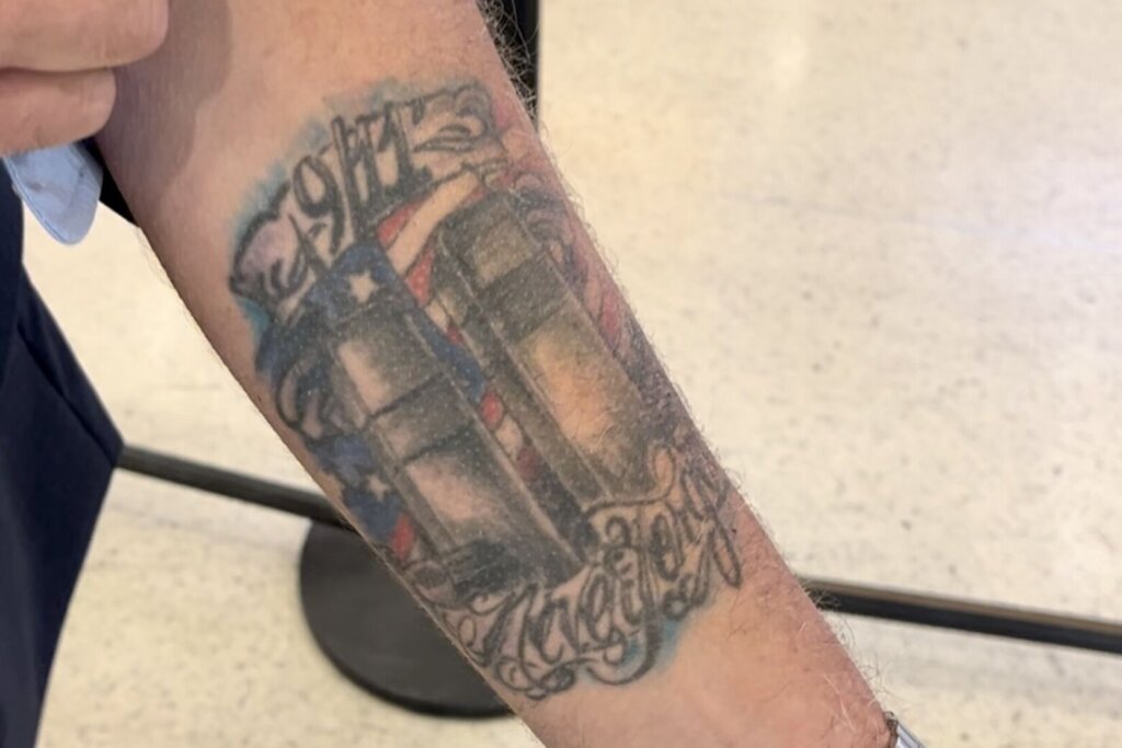 9/11 tattoo