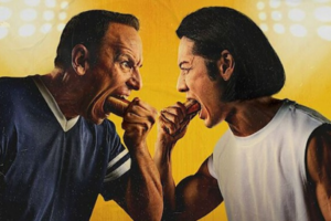 Joey Chestnut and Takeru Kobayashi