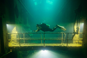 Underwater photographer