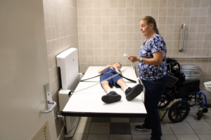 Adult changing table