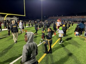 Commanders football clinic
