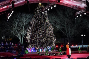 National Christmas Tree Lighting Ceremony Held In Washington, D.C.