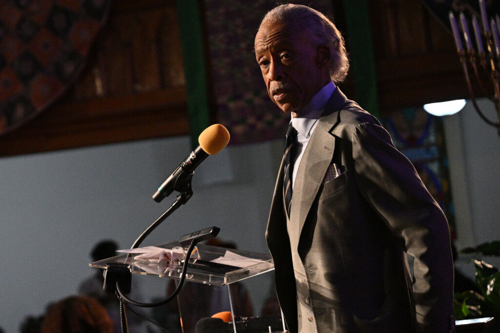 Rally Held On Martin Luther King Jr. Day At Metropolitan AME Church