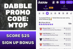 Dabble Promo Code WTOP: Grab $10 Bonus for NBA, NHL, More
