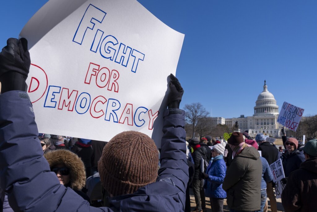 Presidents Day Protest