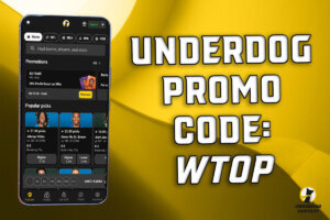 Underdog promo code wtop