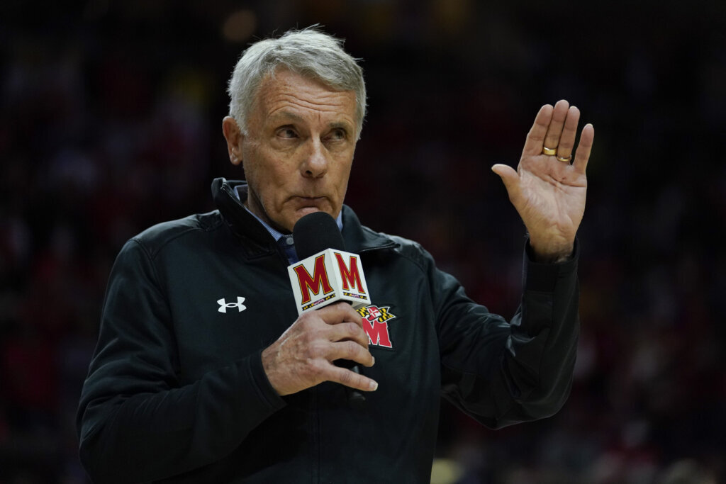Former Maryland head coach Gary Williams