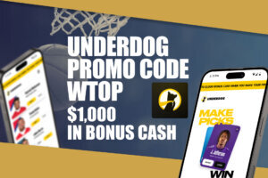 Underdog promo code wtop