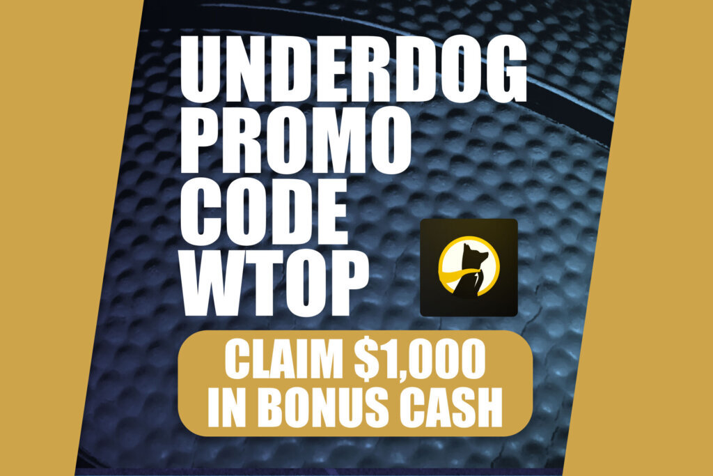 Underdog promo code wtop