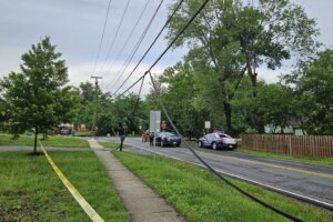 Downed wires in Fairfax County