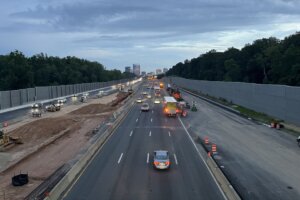 Beltway VA McLean traffic construction