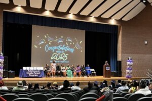 Special graduation ceremony for teen moms