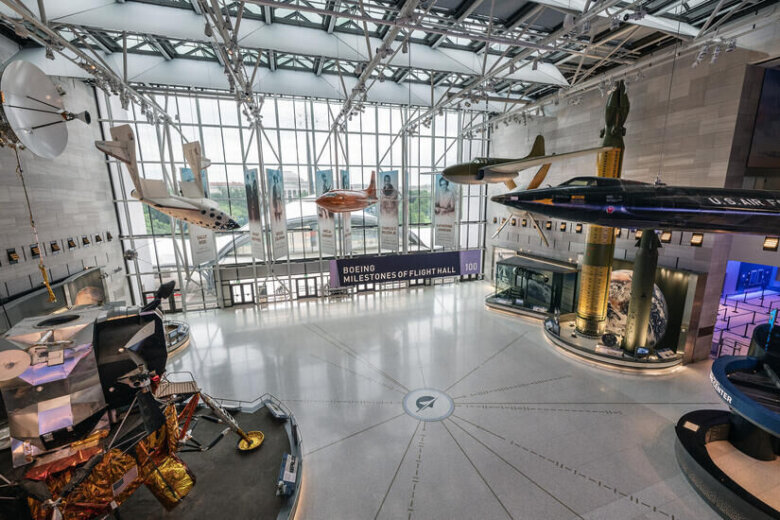 Boeing Milestones of Flight Hall at the National Air and Space Museum