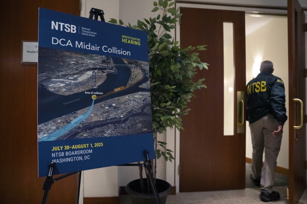 NTSB Holds 3 Day Hearing Into January Crash Of Passenger Jet In Washington DC