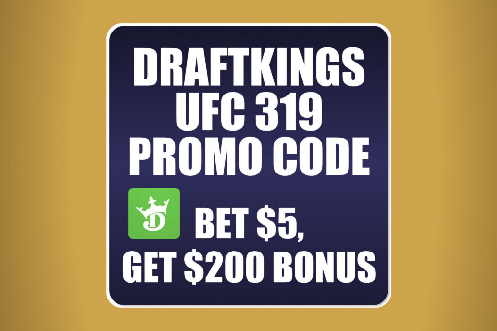 DraftKings Promo Code Bet $5, Get $200 Betting Bonus for UFC 319 wtop