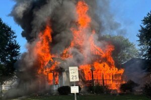 Waldorf house fire