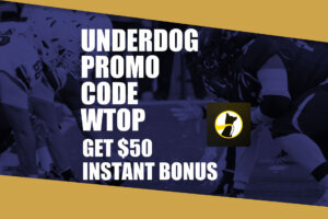 Underdog promo code wtop