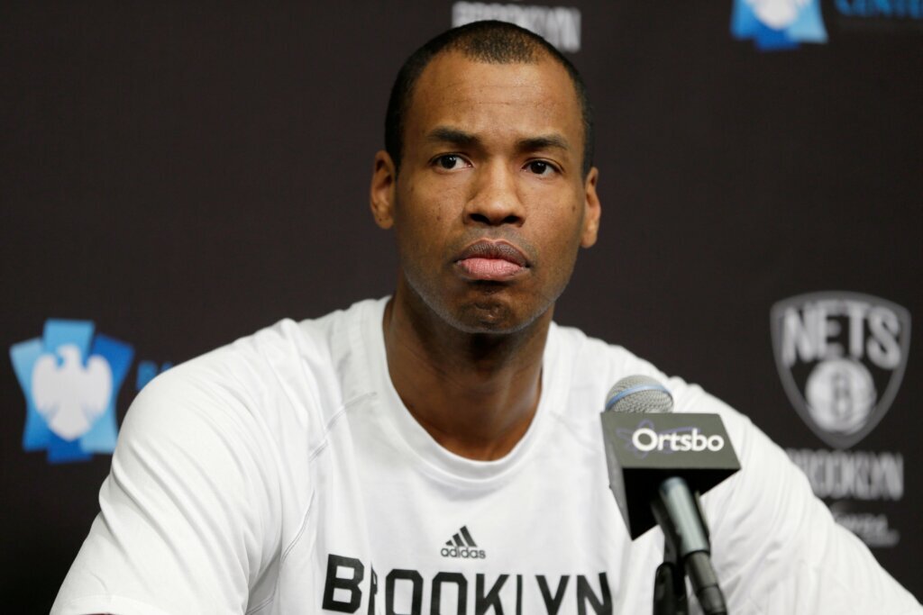 Jason Collins, the NBA’s first openly gay player, has died after an eight-month battle with an aggressive form of a brain tumor. (AP Photo/Seth Wenig, File)

&nbsp;