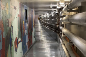 'Roots of Peace' underground mural
