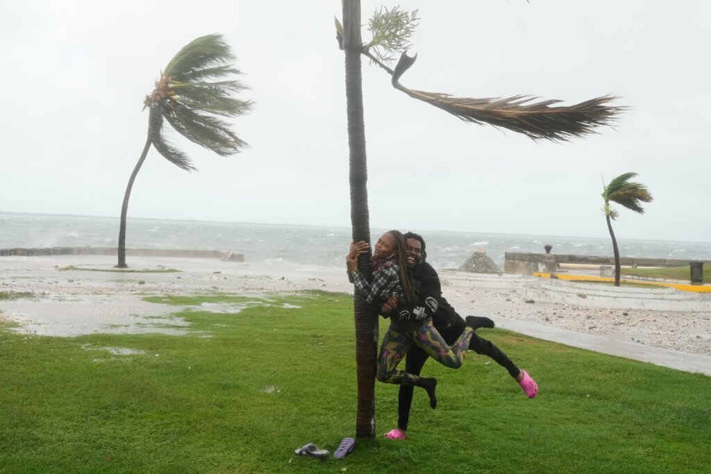 APTOPIX Jamaica Extreme Weather
