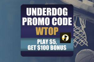 Underdog promo code wtop