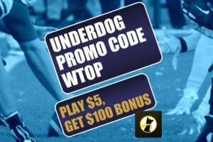 Underdog promo code wtop