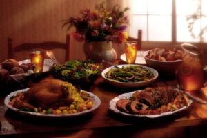 Thanksgiving feast