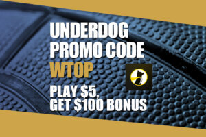 WTOP Underdog Promo Code