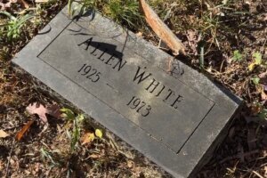 Grave marker
