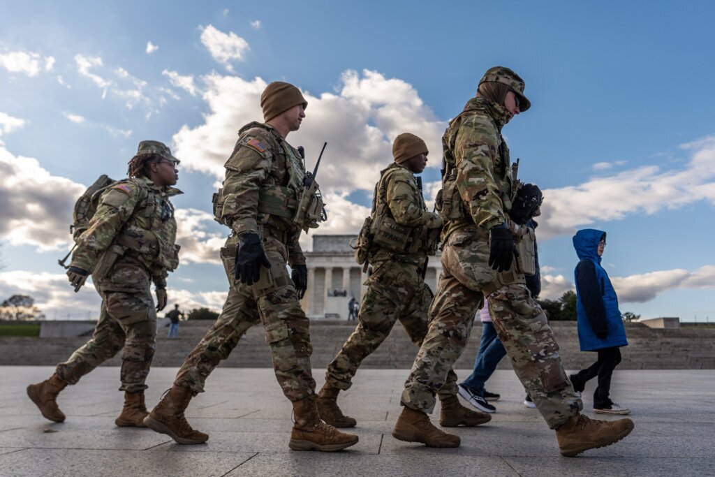 APTOPIX National Guard Shooting