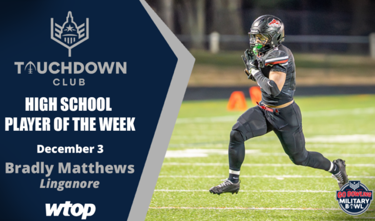 Bradly Matthews POW Graphic